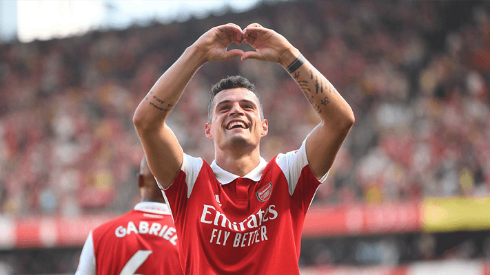 Granit Xhaka etterlater Arsenal en vinner